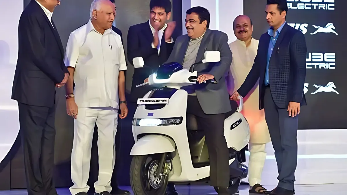 TVS iQube Electric Scooter